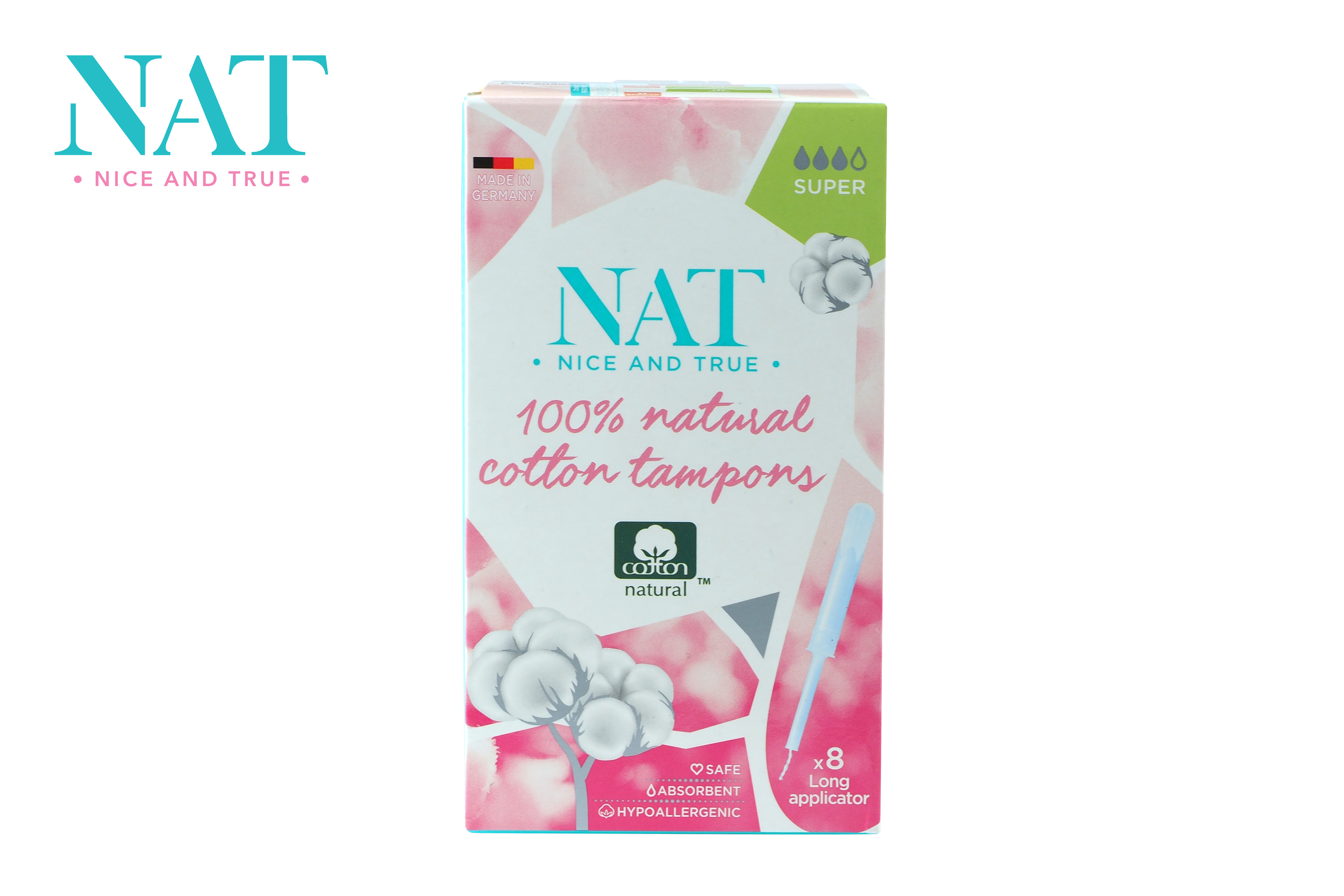 Bvs nat tampon super appl 8m