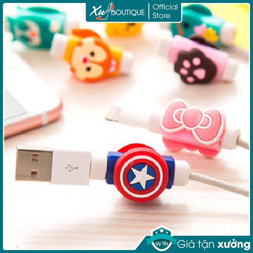 Kẹp Dây Sạc , Tai Nghe Điện Thoại Dễ Thương