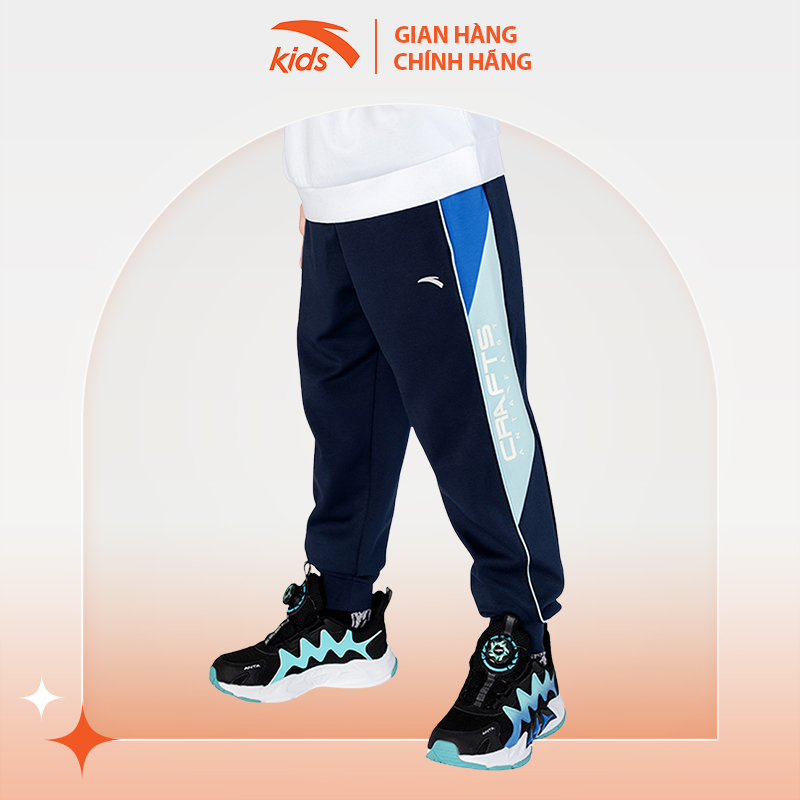 Quần nỉ thể thao bé trai thời trang size 101-130 Anta Kids 352239709