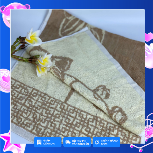 Khăn mặt, khăn gội cotton Phong Phú
