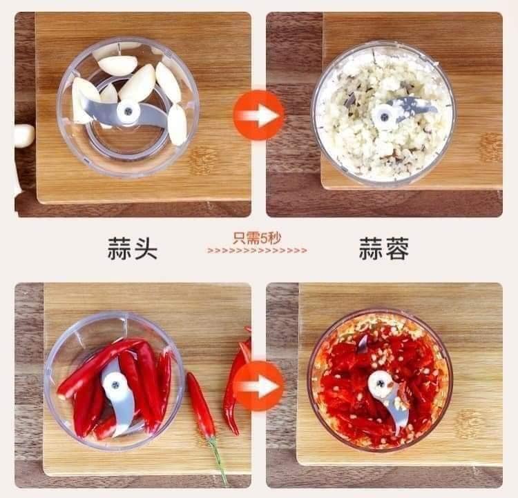 Máy xay tỏi ớt mini- máy xay đa năng