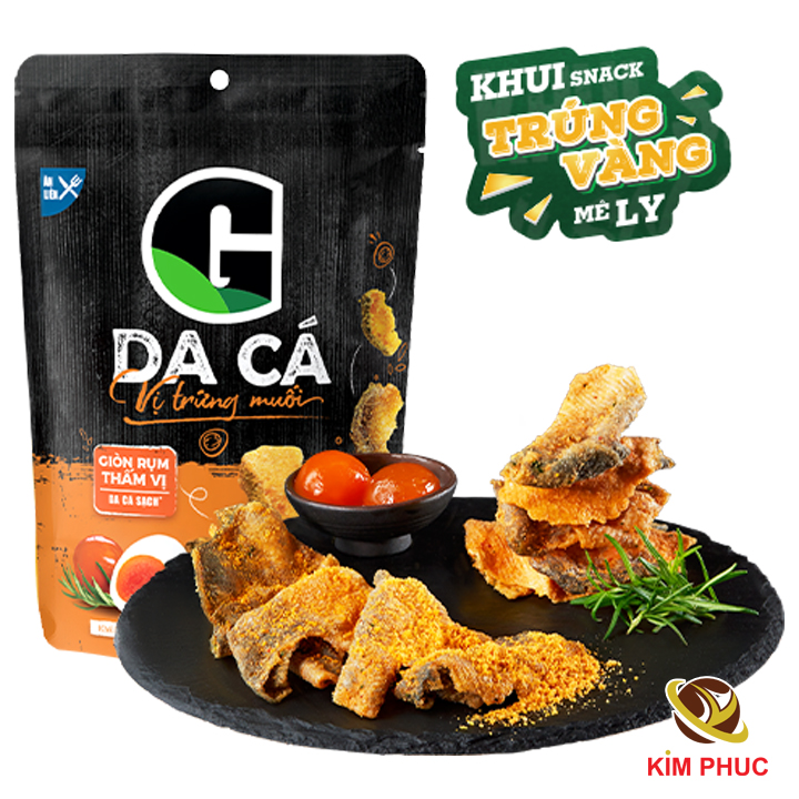 - da cá vị trứng muối g feddy gói 50g