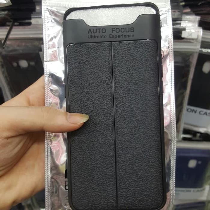 Ốp lưng Samsung A80/90 silicon da, chống sốc Auto Focus-vyvyshop