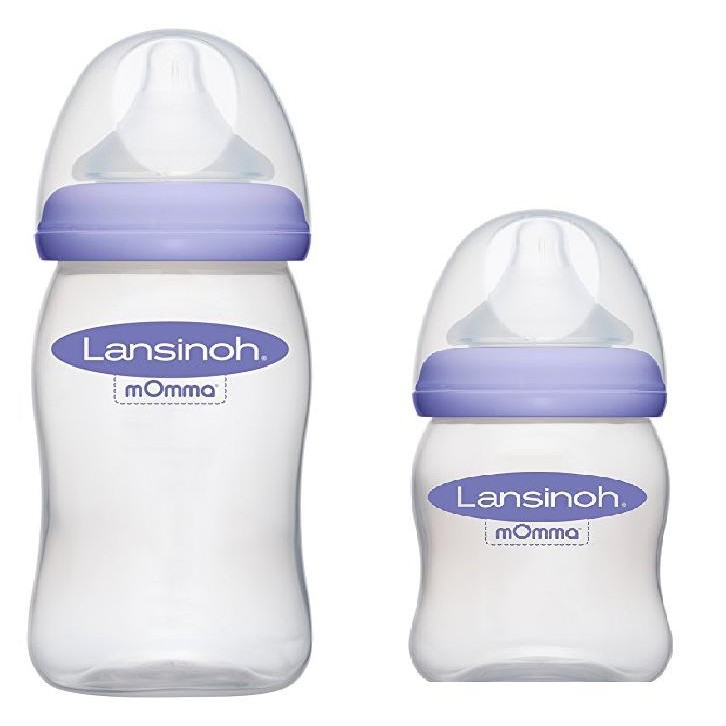 Bình Lansinoh 160ml/ 240ml không kèm núm ti