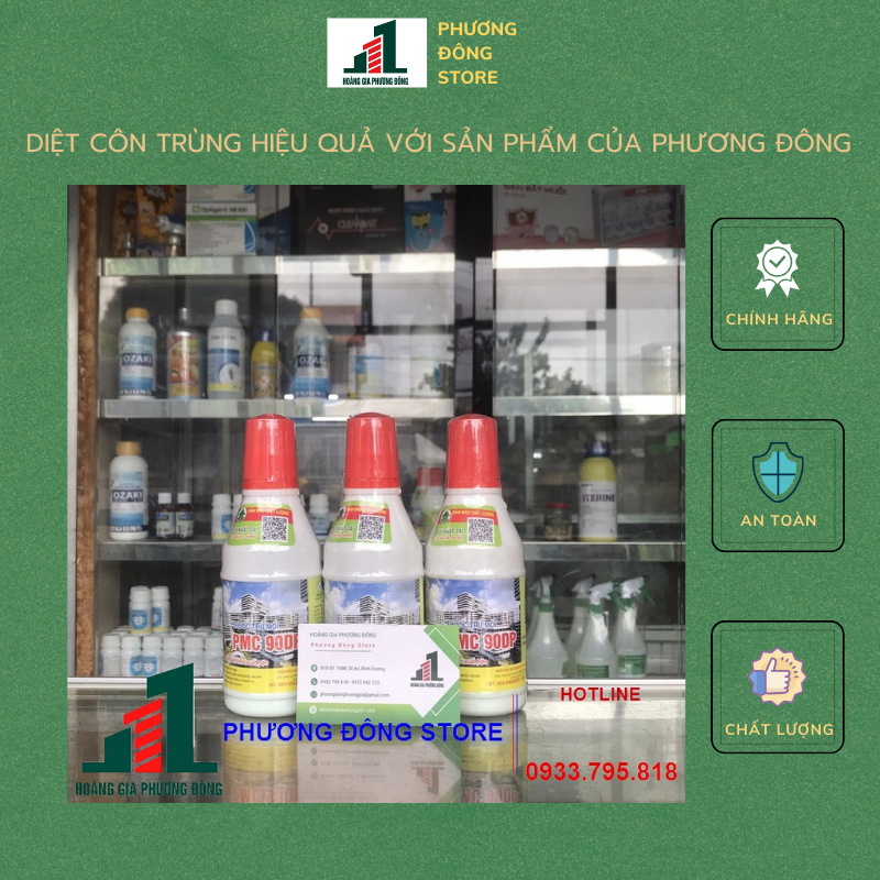 Thuốc diệt mối PMC 90DP - diệt mối sinh học có lây truyền diệt trừ tận gốc