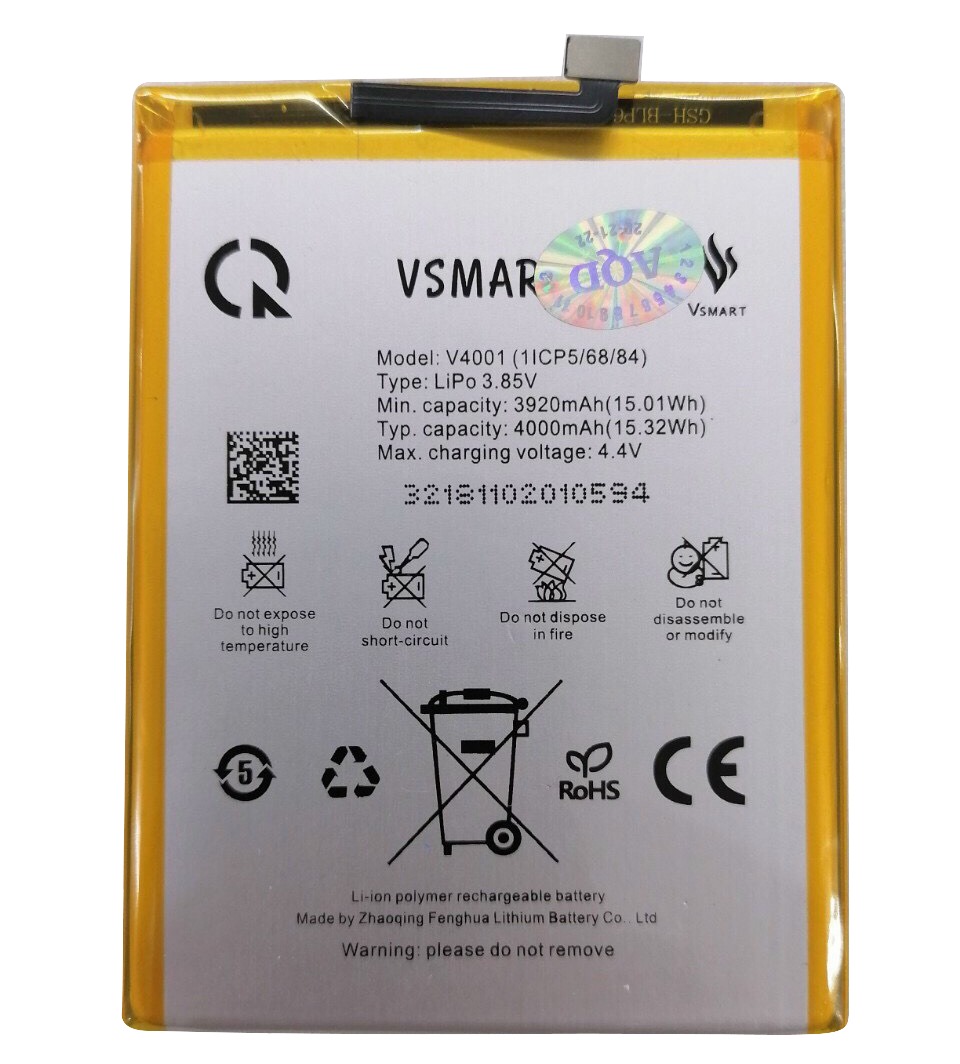 Pin cho điện thoại Vsmart Joy 1 Plus/ V4001 pin zin phụ kiện