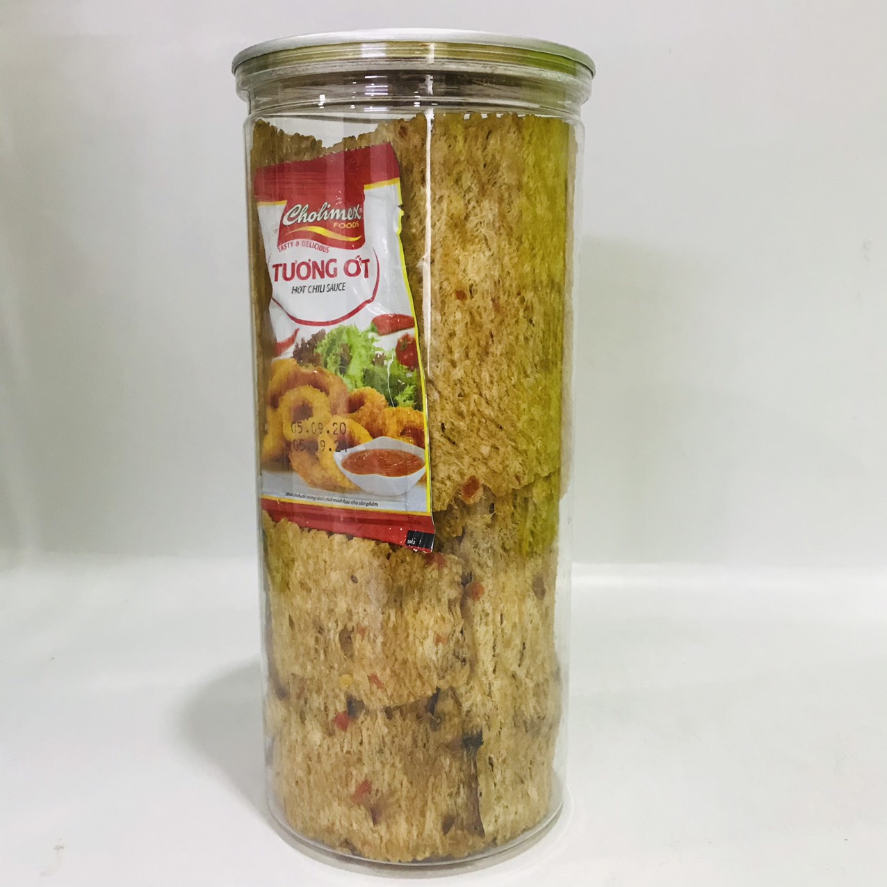 Mực cán tẩm gia vị hũ 250gr