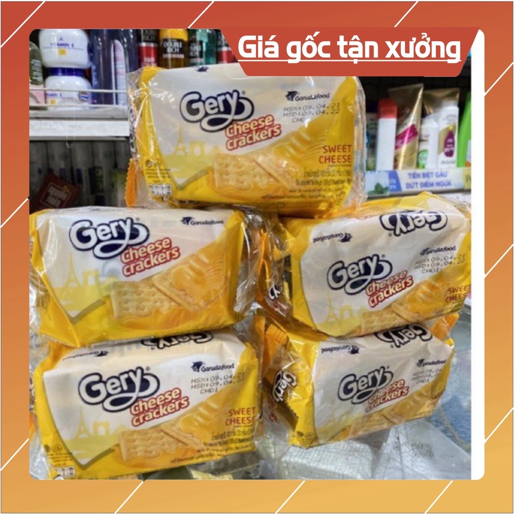 Bánh quy phô mai gery cheese cracker gói 100g