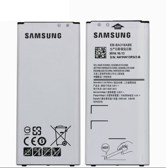 PIN SAMSUNG A310 /A3-2016 (EB-BA310ABE/2300mAh) ( LOẠI 1 BAO HÀNH 6 THÁNG )  