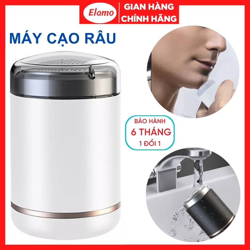 Máy cạo râu SH588 bỏ túi. Đồ cạo râu 3 lưỡi cạo khô cạo ướt. Máy cạo râu đa năng siêu nhỏ gọn công nghệ nhật bản Elamo