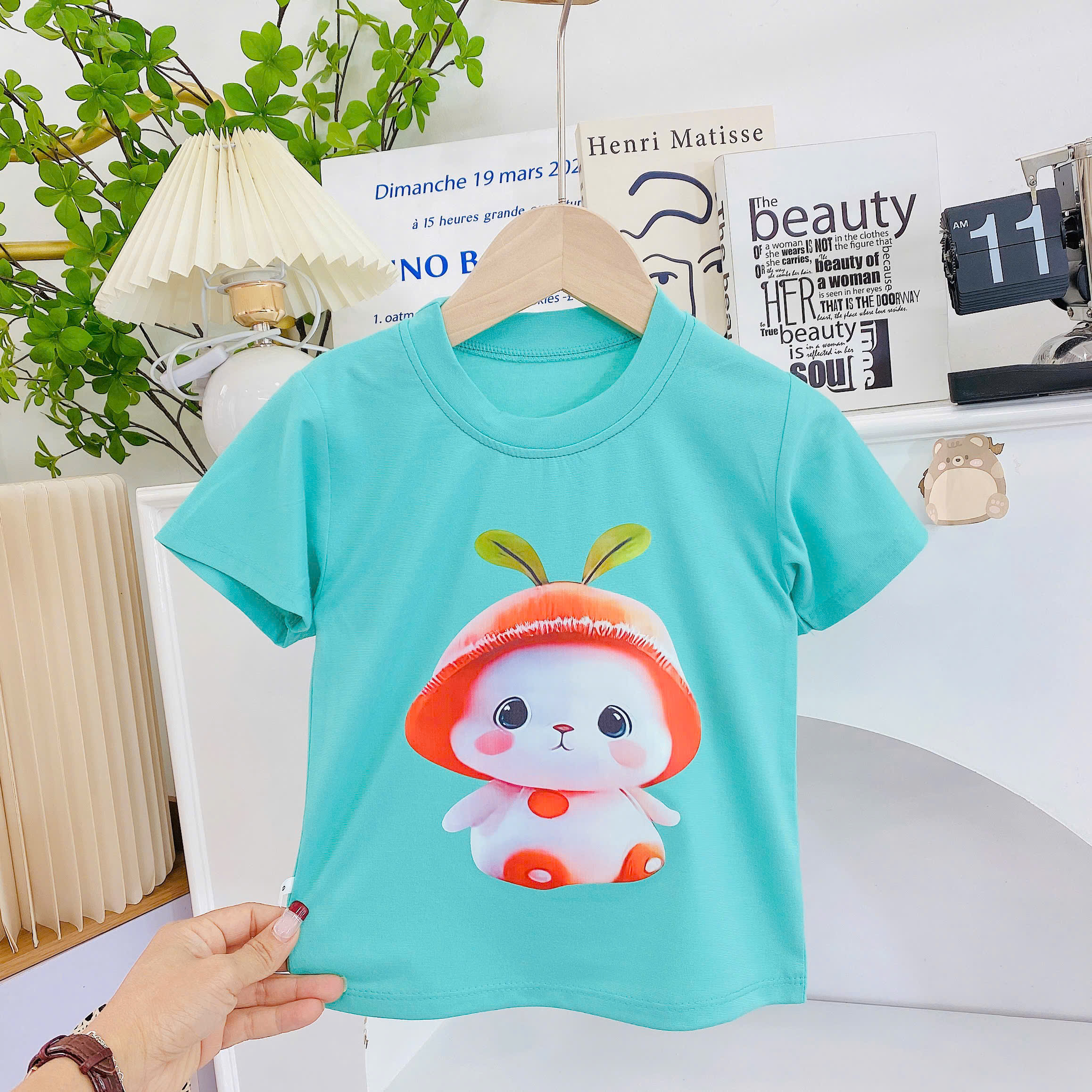 COMBO Áo thỏ   Combo áo bé trai-Combo áo bé gái , chất vải dãn 4 chiều dành cho bé từ 10-30 kg