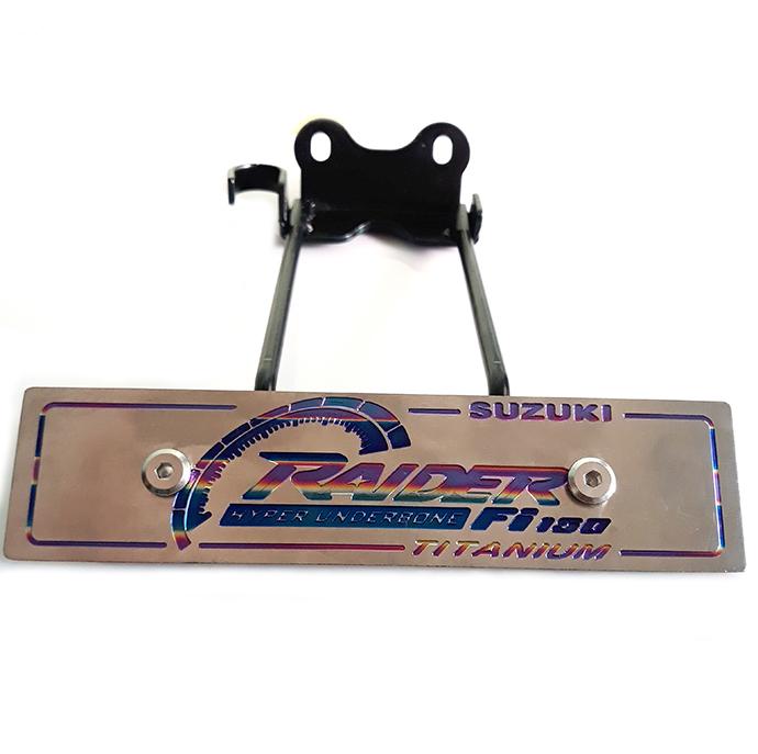 Full Bộ Bảng Tên Raider Titan Kèm Part Gắn Và Ốc Inox Thái MS1285