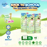 [Tặng Bộ Chăn Gối Gấu Molfix] Combo 3 Tã/bỉm quần Molfix Thiên nhiên Super Jumbo M56/L52/XL46/XXL42