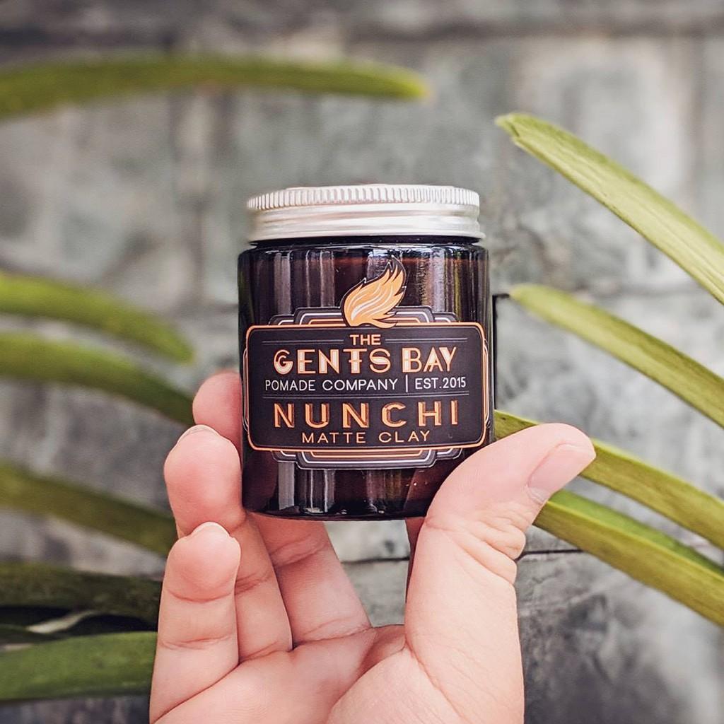 [HCM]Sáp vuốt tóc Gents Bay Nunchi Matte Clay 56gr