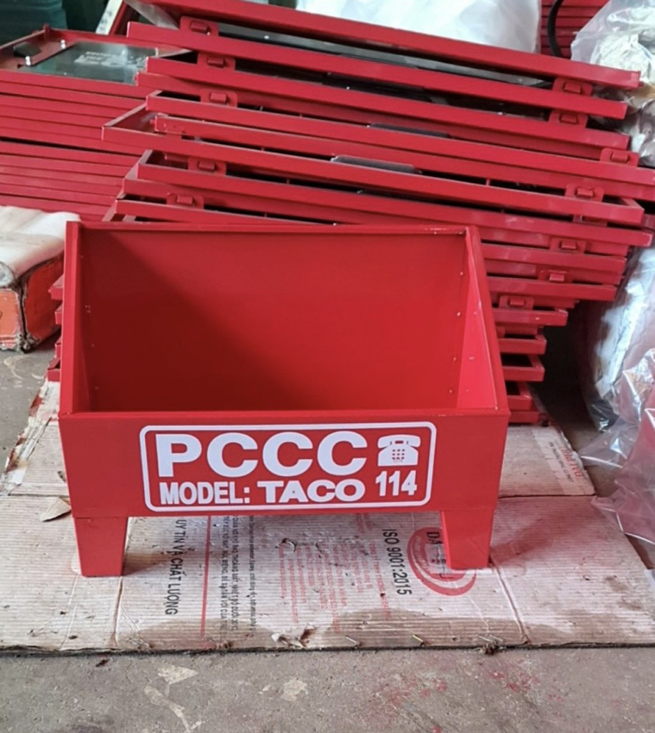 Kệ đựng 2 bình chữa cháy, kệ để bình PCCC, Kệ bình chữa cháy, Giá treo bình chữa cháy, kệ đôi