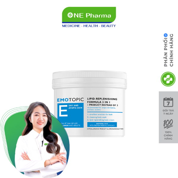 Kem Dưỡng Pharmaceris Lipid Replenishing Formula 3In1 Làm Sạch Cơ Thể - 500ml