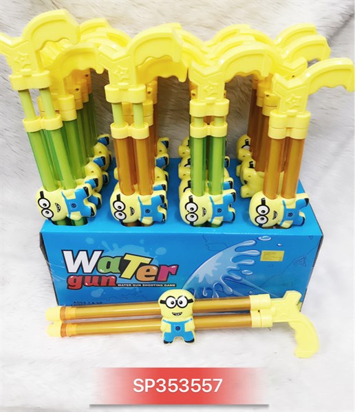 Guns thụt nước trong 2 nòng minion 24c 40cm 919-7a