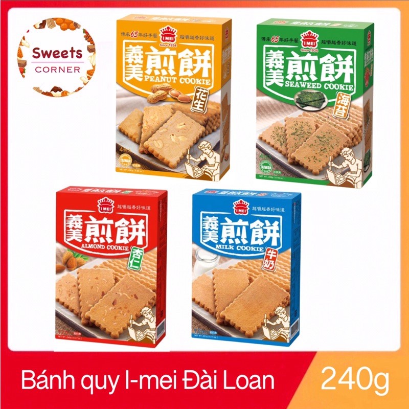 Bánh quy i-mei đài loan 240g