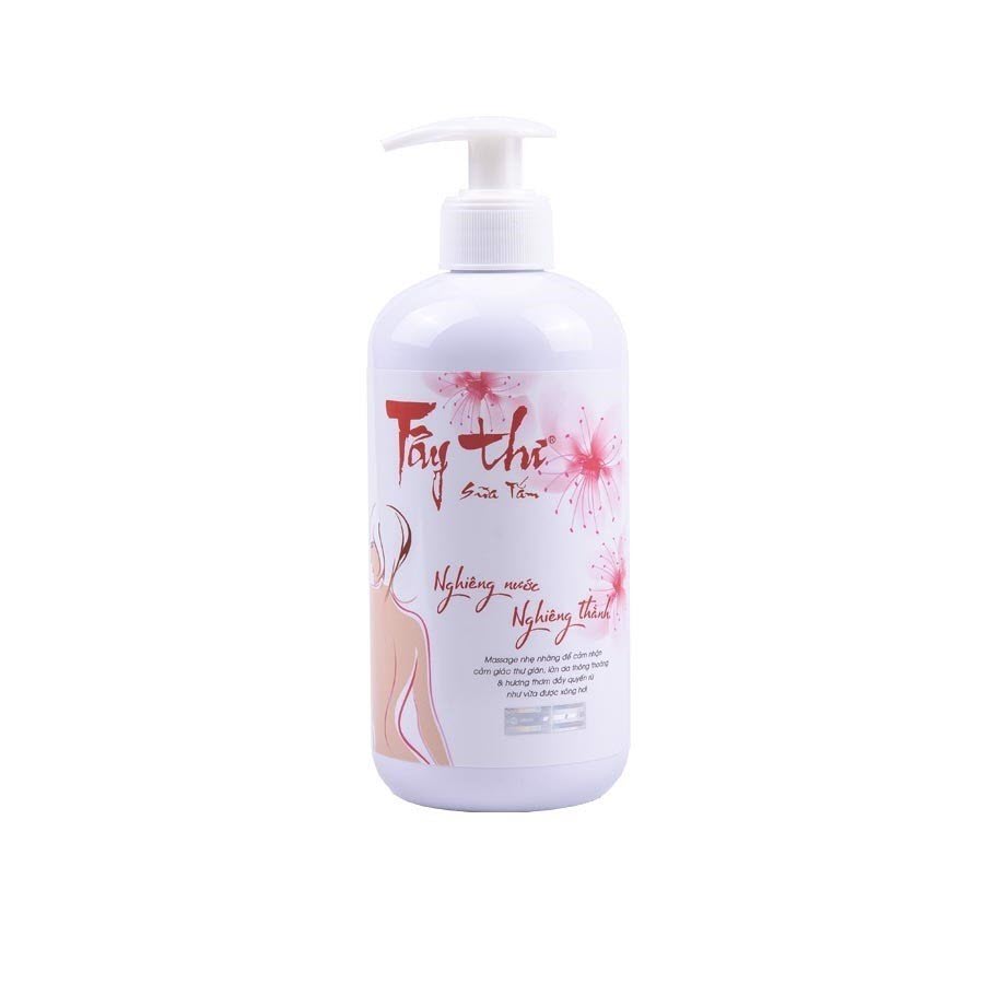 Sữa Tắm TÂY THI Từ Công Ty Sao Thái Dương - dưỡng trắng, ngừa mụn, chống rôm sảy, mẩn ngứa (Tuýp 200g/Chai 480ml)