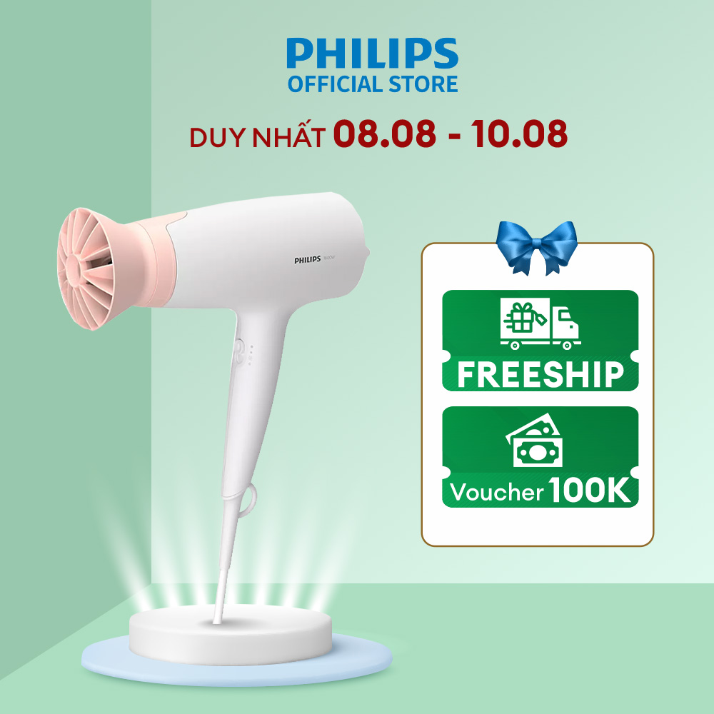 Máy sấy tóc philips bhd300/10 - bảo hành chính hãng 2 năm