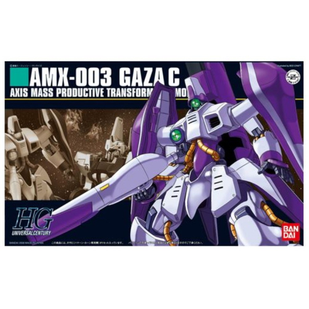 Mô hình Gundam AMX-003 Gaza-C Haman Custom Bandai 4573102577405