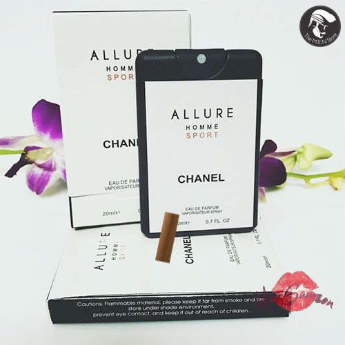 Nước Hoa Pháp Allure Home Sport Chanel Mini 20ml Name Card chính hãng