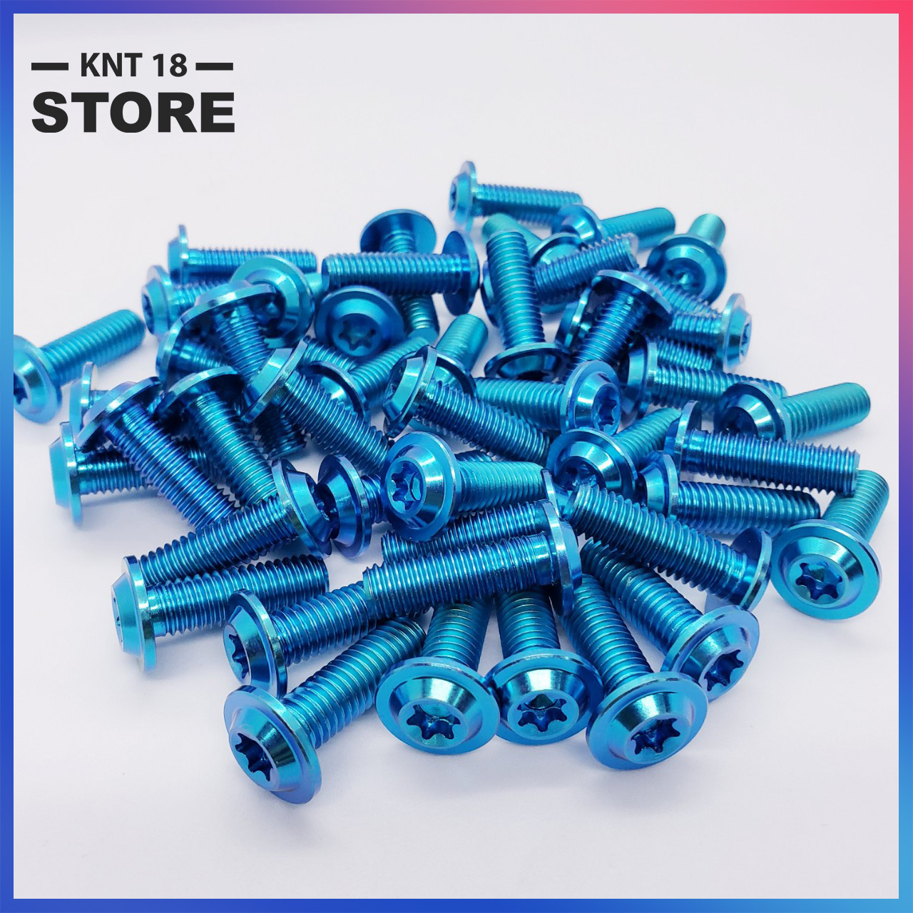 Ốc titan giá rẻ 6li 8li gr5 đầu dù to bắt dàn áo đĩa ốp pô dè sau...óc ti tan