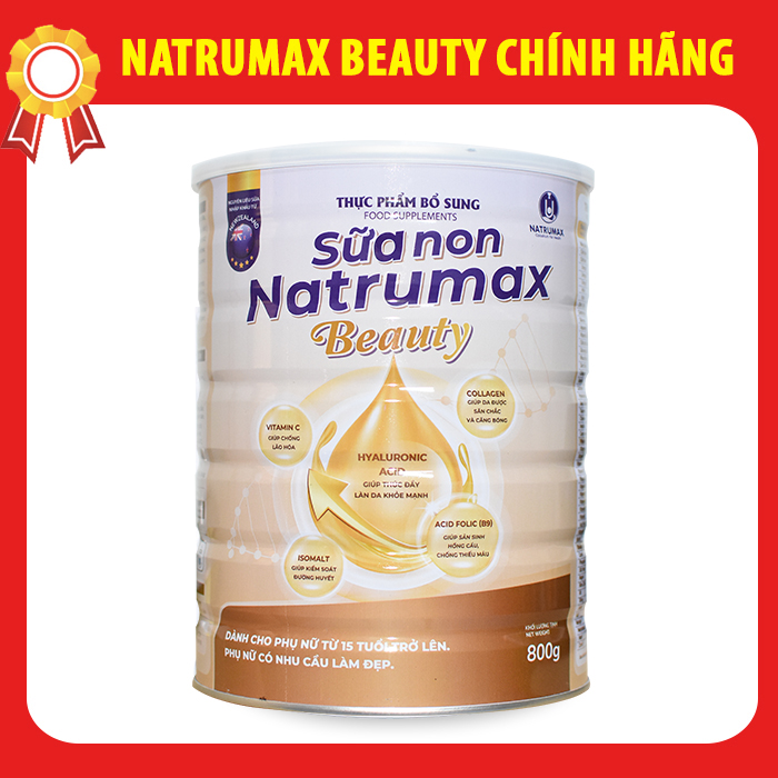 [MIỄN SHIP] Sữa non Natrumax Beauty 800gr chính hãng Date lô mới