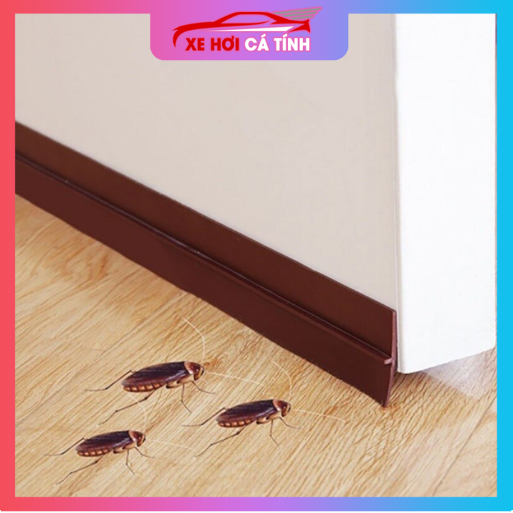Gioăng dán cửa Silicone 40 mm dán khe hở chân cửa ngăn bụi, nước, côn trùng, chất lượng đảm bảo an toàn đến sức khỏe người sử dụng