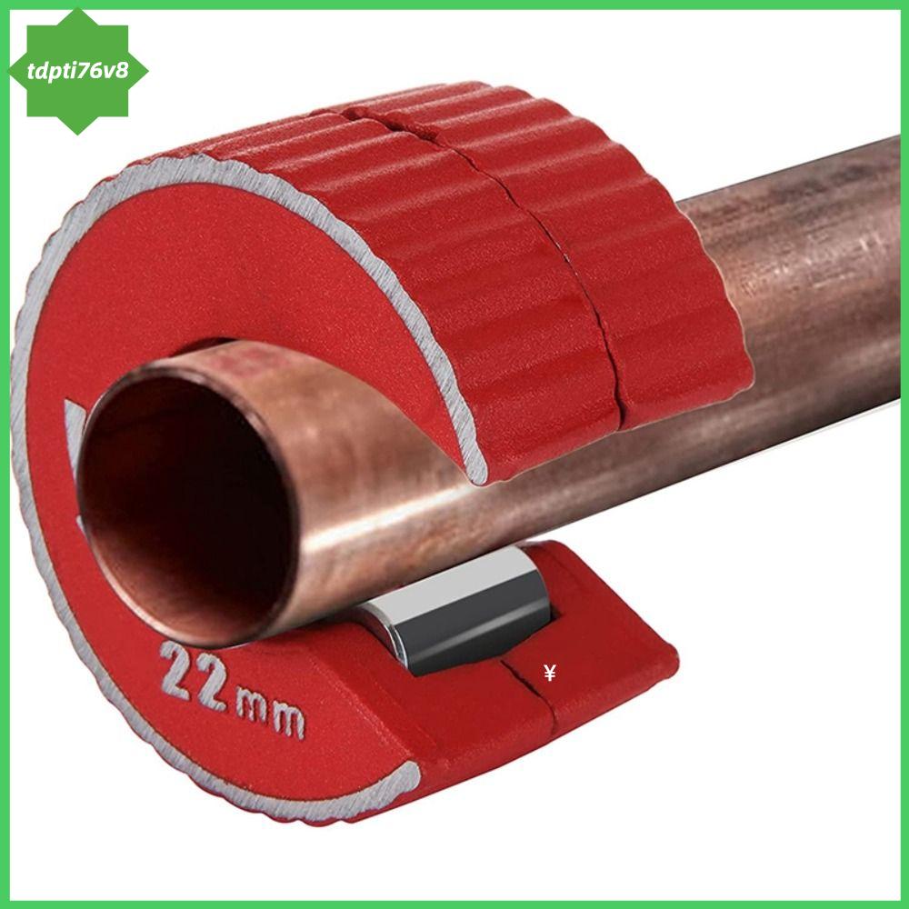 Tdpti76v8 máy cắt ống đồng mini hình tròn bằng hợp kim kẽm chuyên nghiệp dụng cụ cắt lát ống dụng cụ cắt ống 15mm 22mm