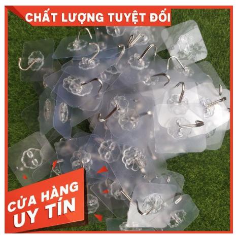 [HCM]Combo 20 móc dán dính tường siêu chịu lực dùng treo đồ trong phòng tắm nhà bếp gạch men cửa kính