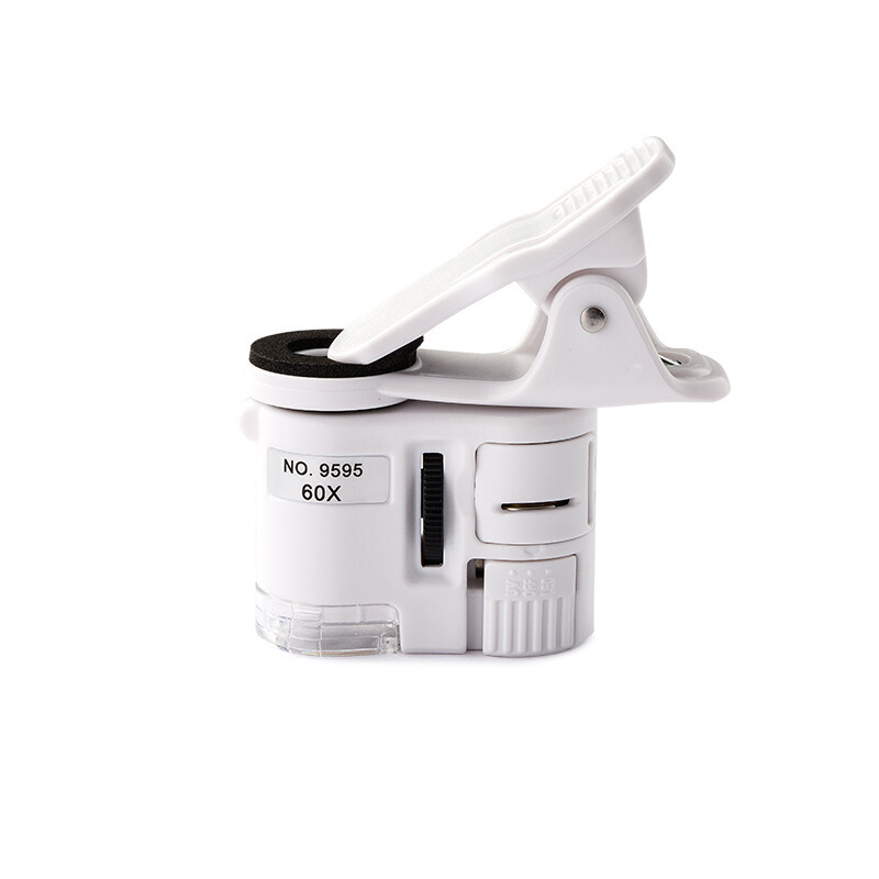 Kính lúp mini kẹp điện thoại 60x v2 no. 9595