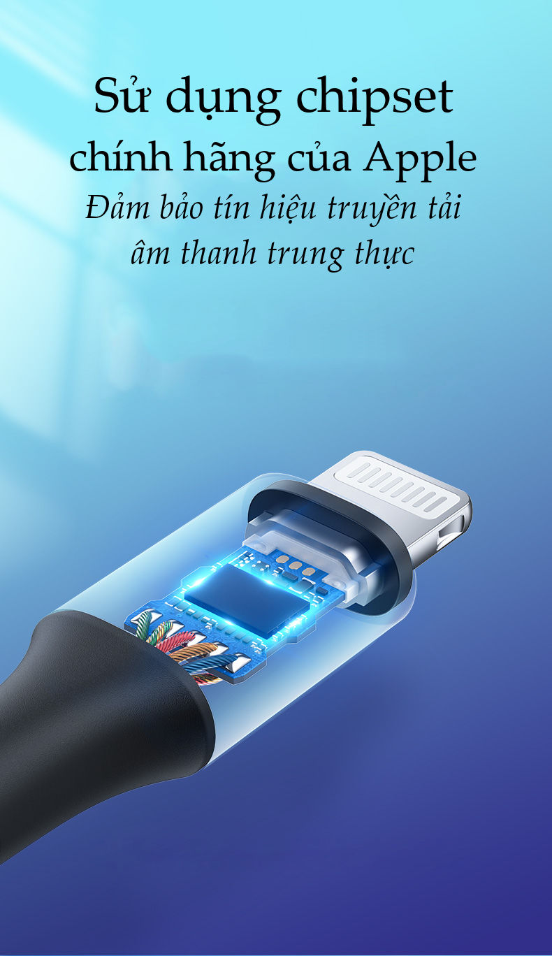 Dây chuyển đổi cổng Lightning sang chuẩn giắc 3.5mm cho phép kết nối iPhone với các thiết bị âm thanh như: loa, tai nghe ... vỏ bện dài 1m UGREEN US315 Dây chuyển đổi cổng Lightning sang chuẩn giắc 3.5mm cho phép kết nối iPhone với các thiết bị âm thanh như: loa, tai nghe ... vỏ bện dài 1m UGREEN US315