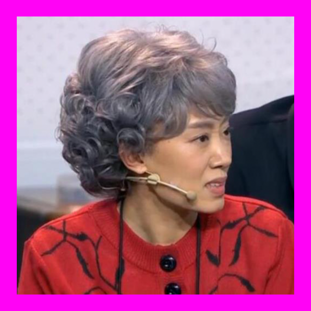 [TẶNG LƯỚI] Tóc giả nữ trung niên xoăn Hàn Quốc cao cấp - TG49