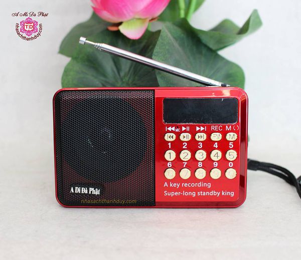 Loa cắm thẻ, usb a di đà phật K516