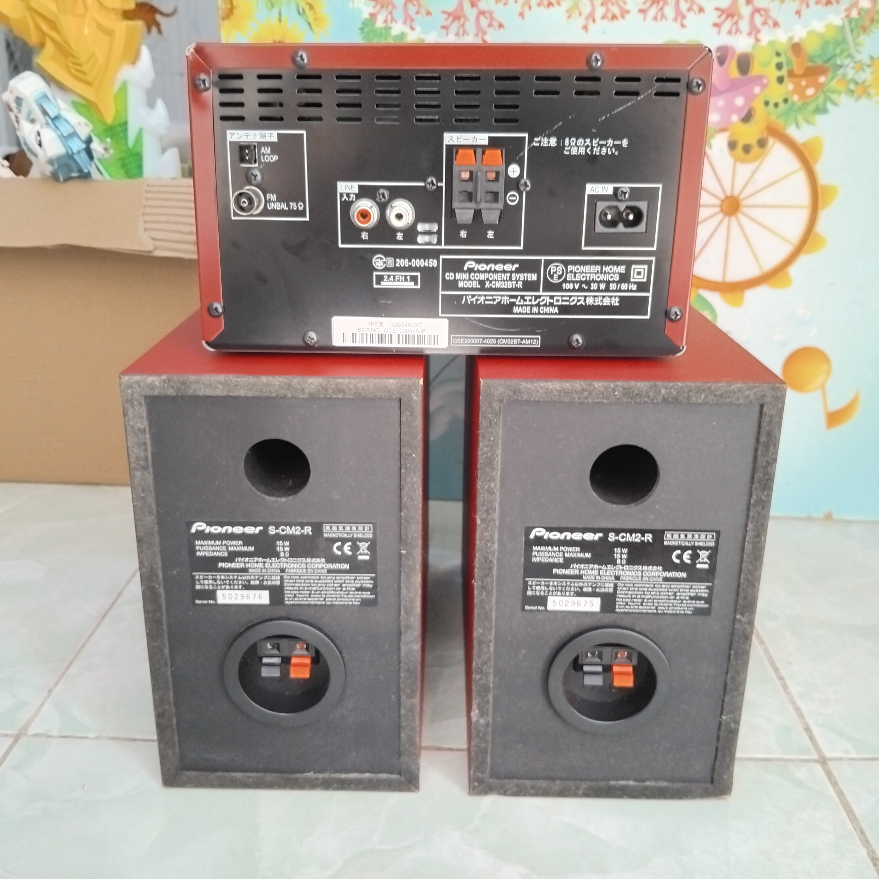 Pioneer X-CM32BT CDコンポ Bluetooth対応、リモコン付 Amazon.co.jp