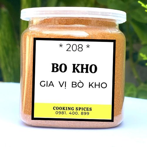 Bột Gia Vị Bò Kho loại dùng tiện lợi