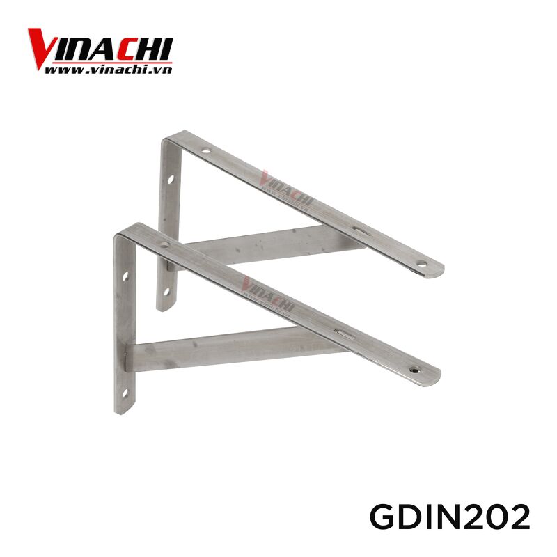 Giá Đỡ Inox - Giá Đỡ Ke Góc Vuông Trang Trí Ngôi Nhà Của Bạn (Bộ 2 Cái)