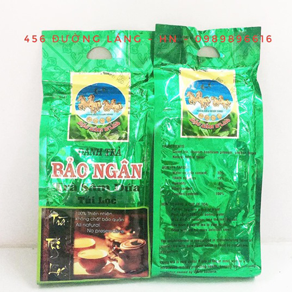 Trà Sâm Dứa Túi Lọc Bảo Ngân Thanh Nhiệt 350gr