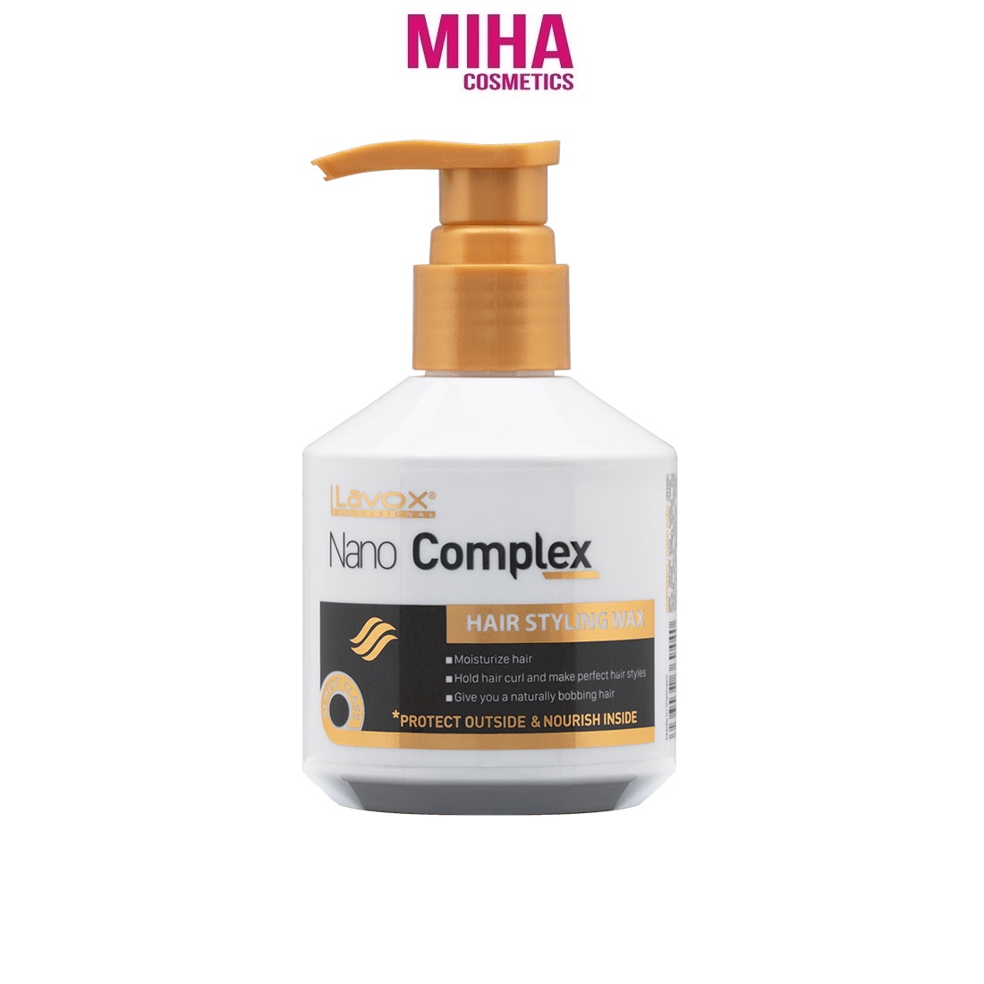 Wax Tóc Uốn LAVOX NANO COMPLEX Tạo Nếp Tăng Sóng Bồng Bềnh 200ml