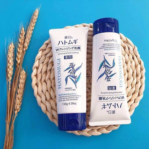 SỮA RỬA MẶT HẠT Ý DĨ HATOMUGI NATURIE NHẬT BẢN 130G