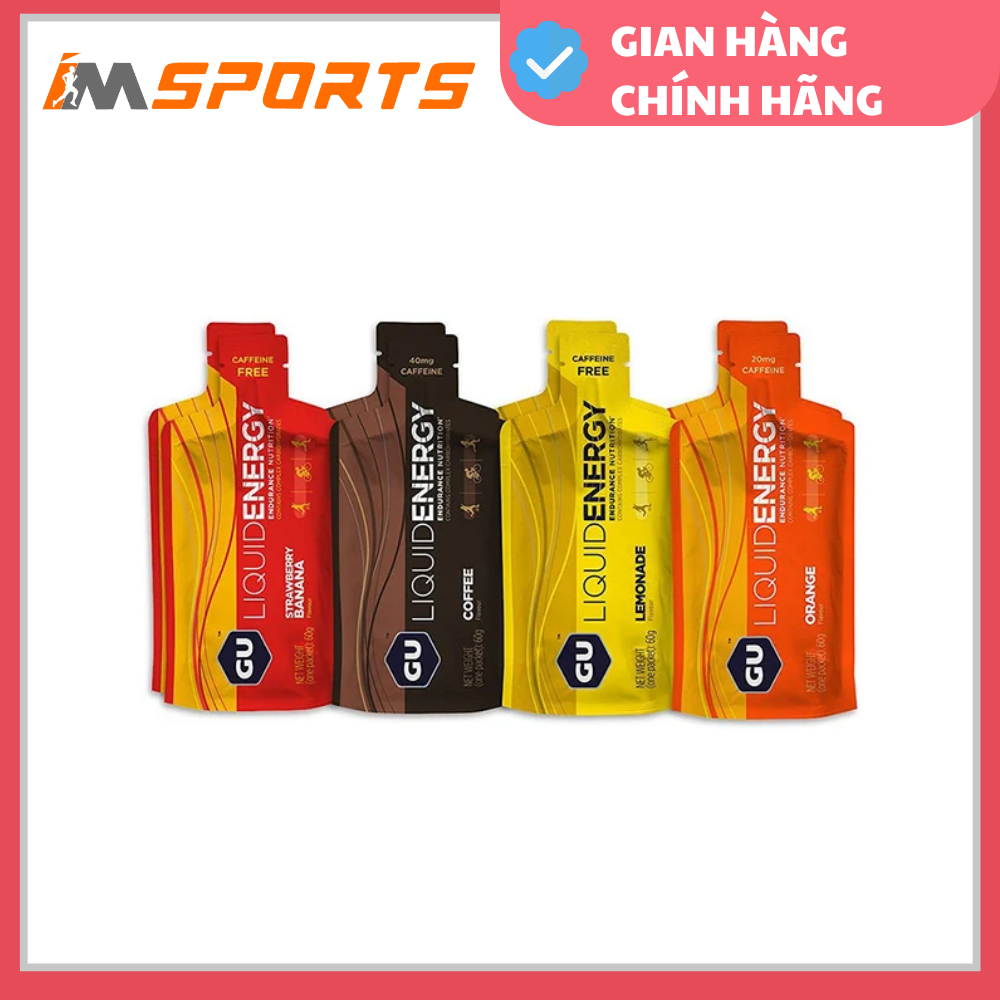 Gu liquid gel | thức uống năng lượng liquid gel gu energy