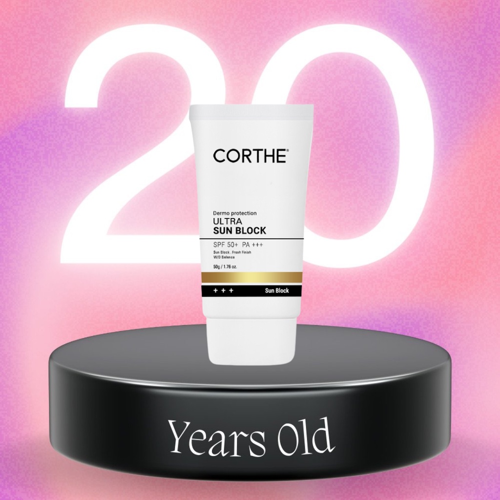 [Mã INBAU30 giảm 30K đơn 199K] Kem Chống Nắng Vật Lý Kiềm Dầu Corthe Dermo Protection Ultra Sun Block SPF50+ PA+++ - 50g