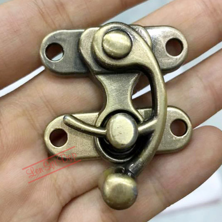 Khóa Gài Đồng Sừng Trâu Làm Túi Handmade