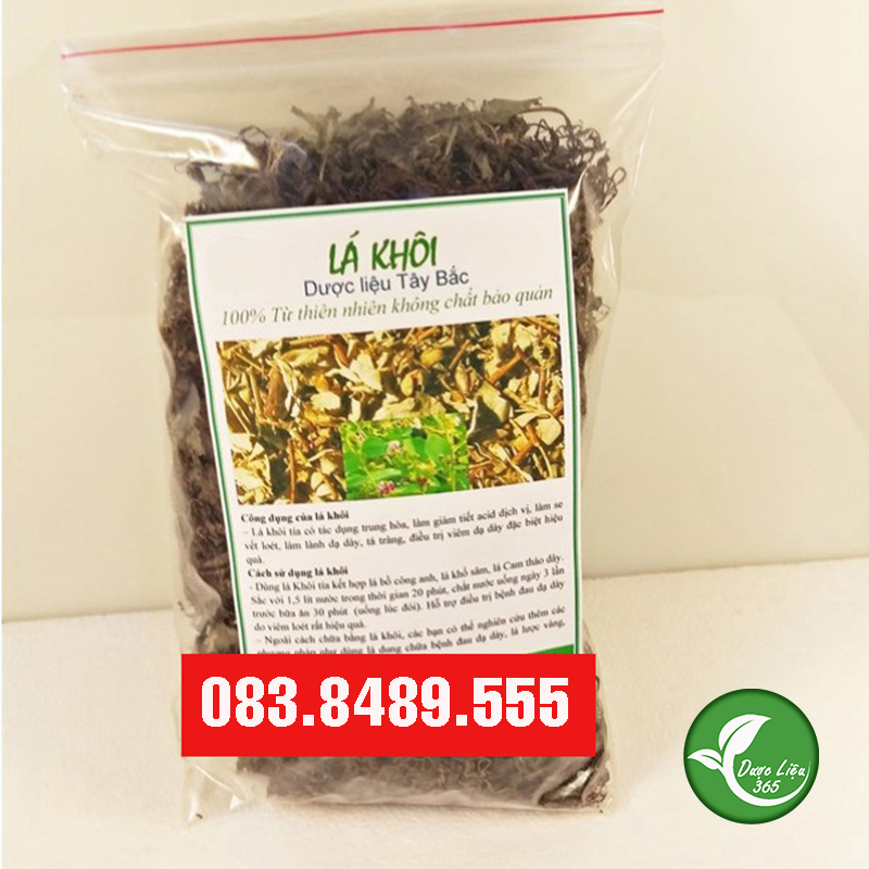 Lá khôi tía (cây khôi nhung) - 1KG - DL165