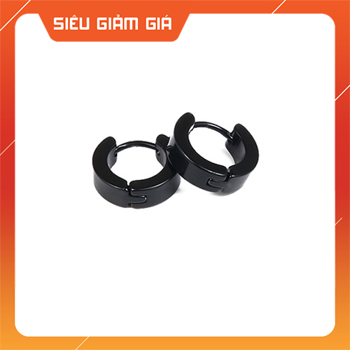 Khuyên Tai Nam Titan khóa còng EXO phong cách Hàn - Xỏ Lỗ (1 Chiếc)