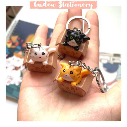 Móc chìa khóa mèo dễ thươngGuden Stationery