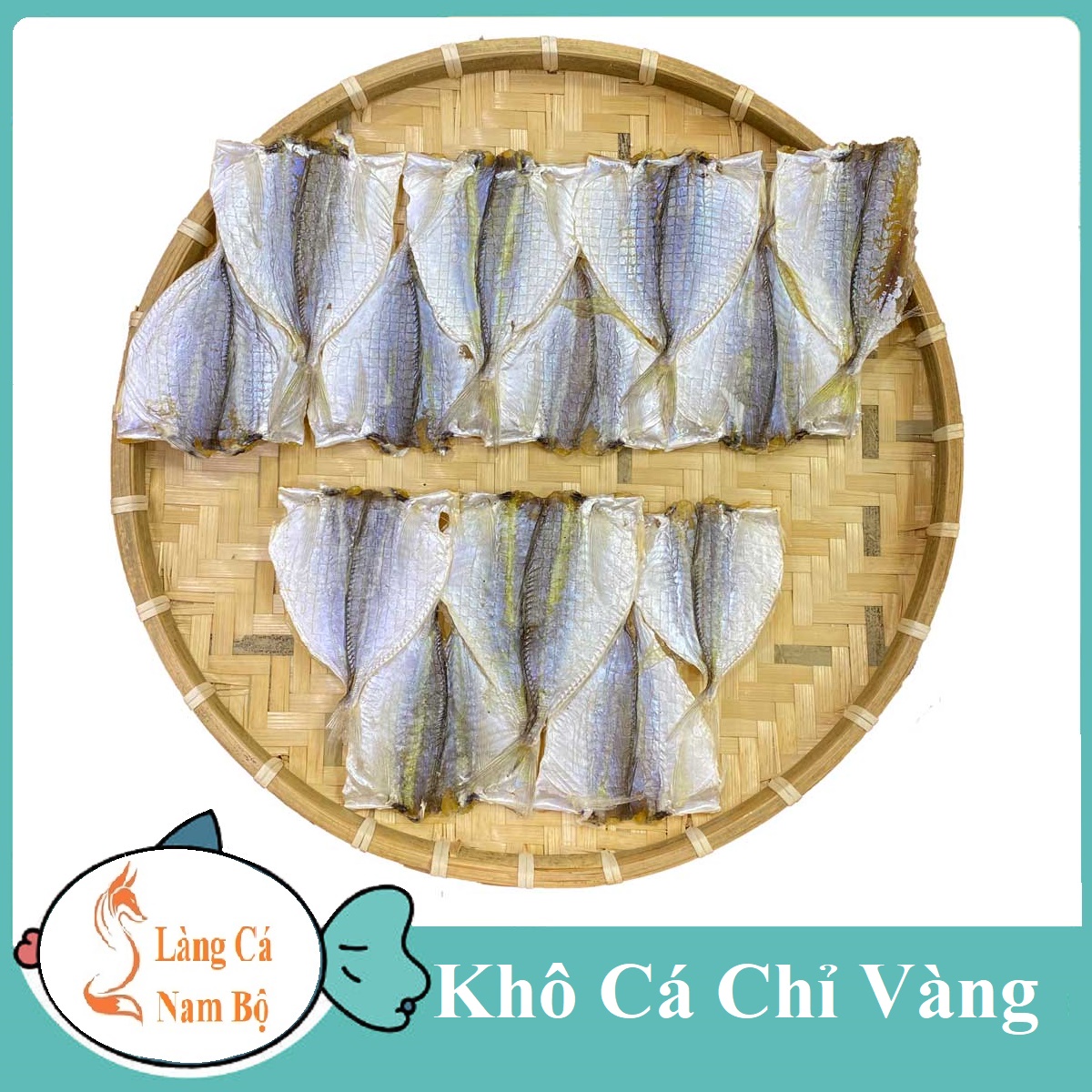 Khô cá chỉ vàng 500gr làng cá nam bộ khô cá chỉ vàng loại ngon, chất lượng . loại lớn