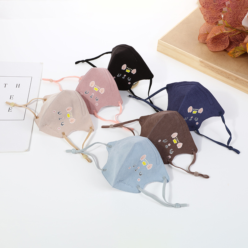 Khẩu trang vải xô 4 lớp siêu mềm mịn cho bé yêu