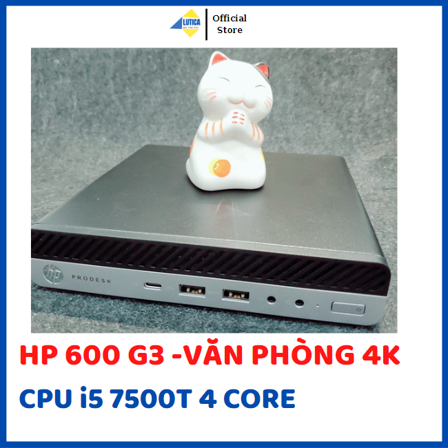 Máy tính mini pc hp 800 g3 mini g4400t/g4560t/i5 6500t/i5 7500t/i7 6700t máy tính bộ nhỏ gọn văn phòng/phần mềm kế toán xem 4k